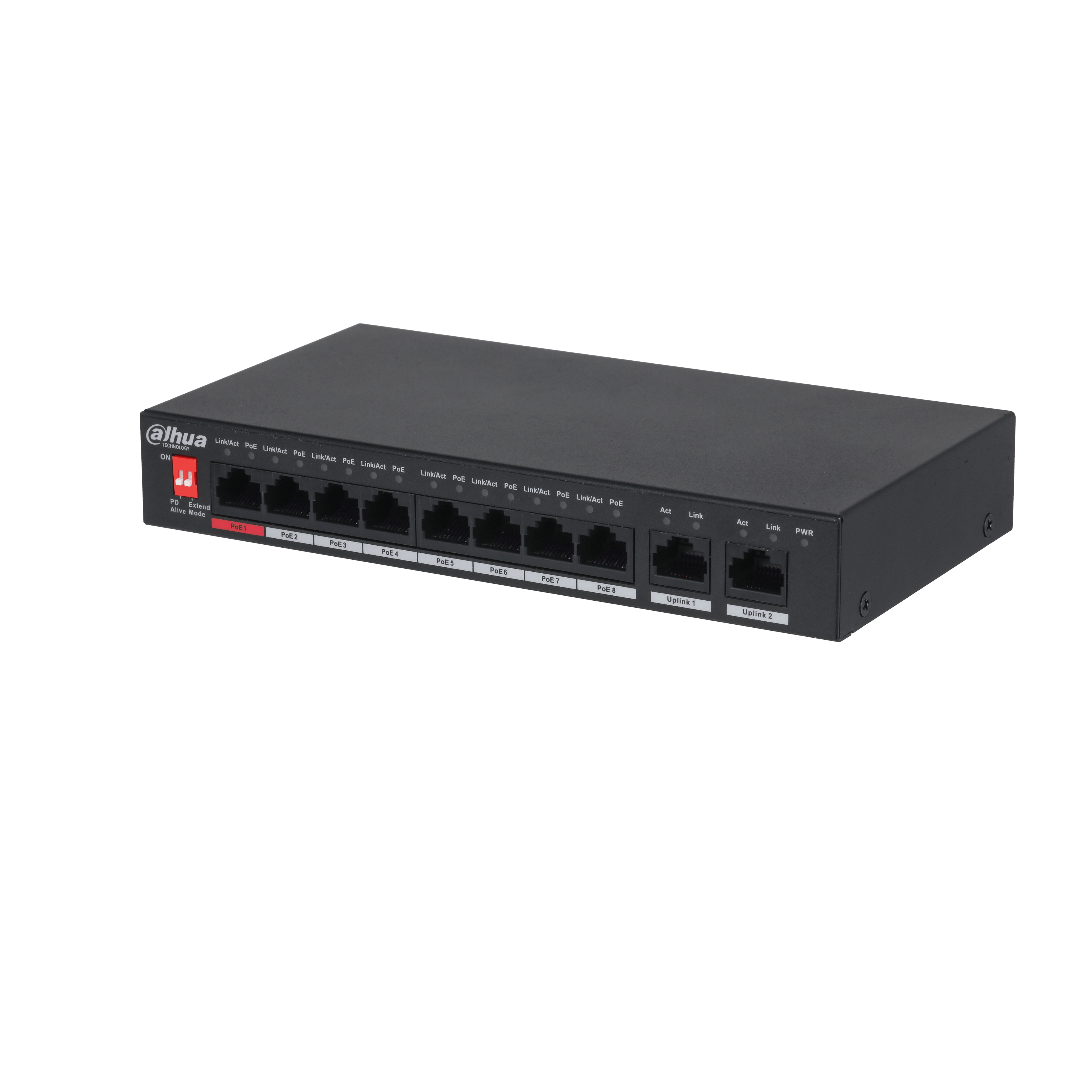 Dahua - PFS3010-8ET-96-V2 - Switch - 8 PoE