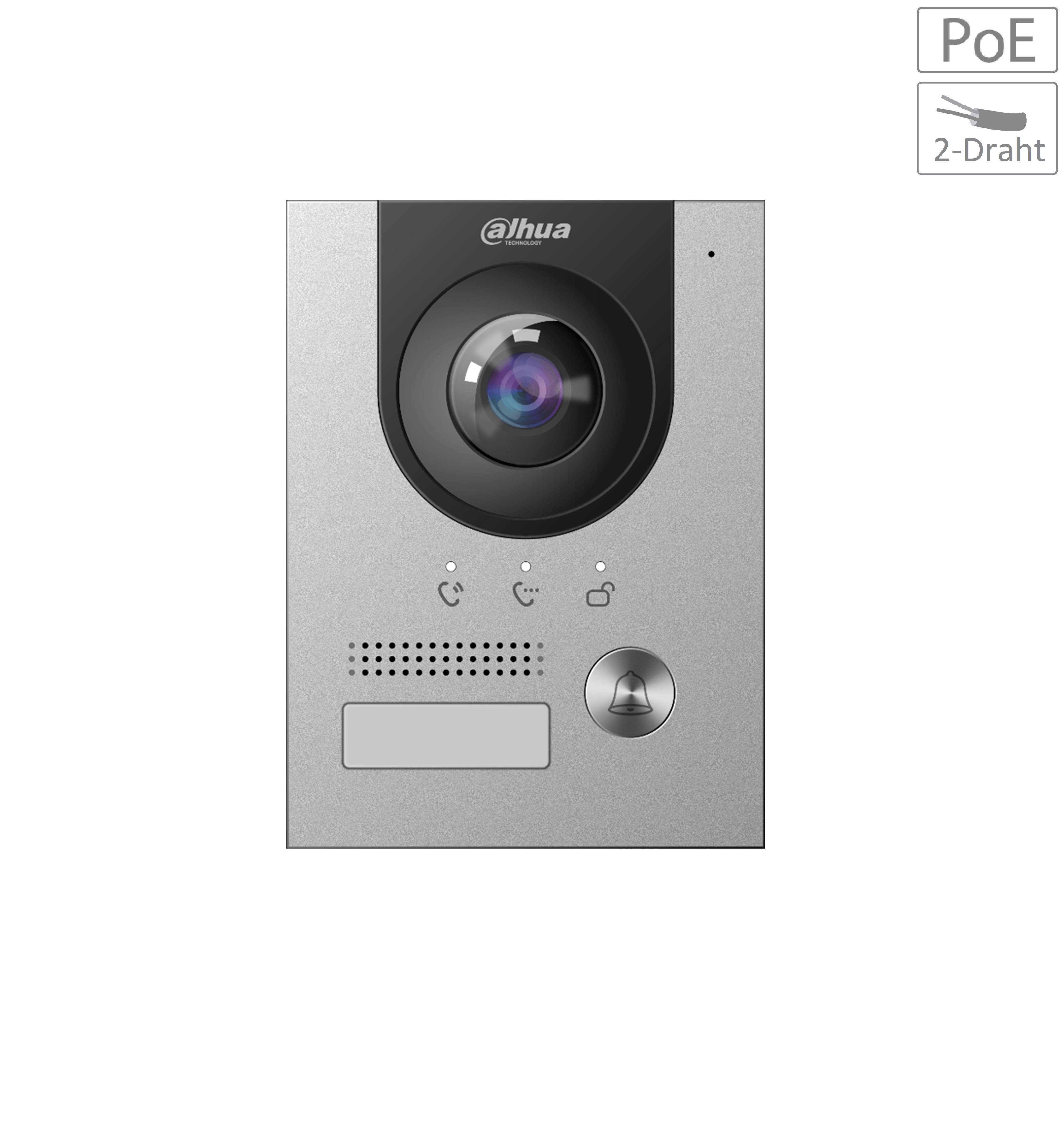 Dahua - VTO2202F-P-S3 - Kamera - Hybrid