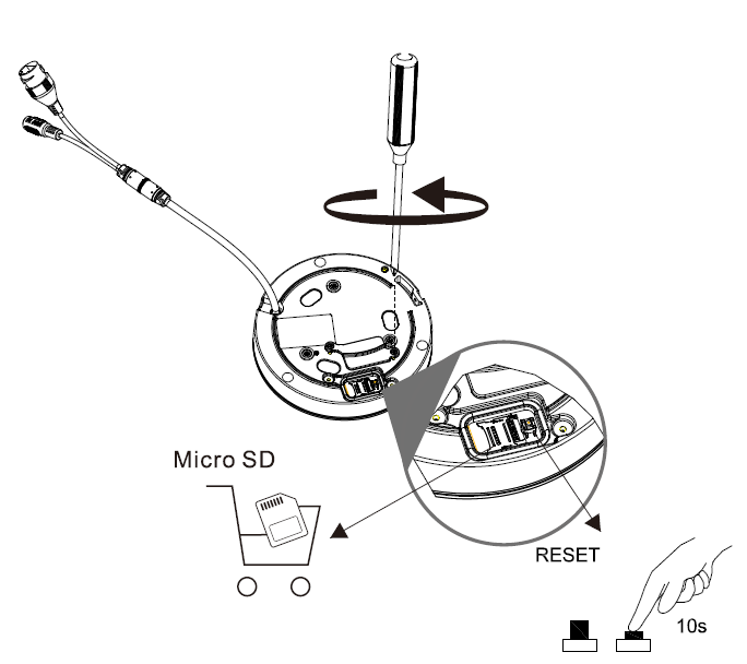 Dahua - SD1A204DB-GNY-W - IP - Wifi - PTZ