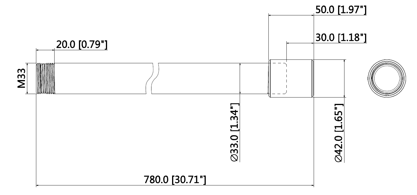 Dahua - PFA117 - Zubehör - Verlängerung