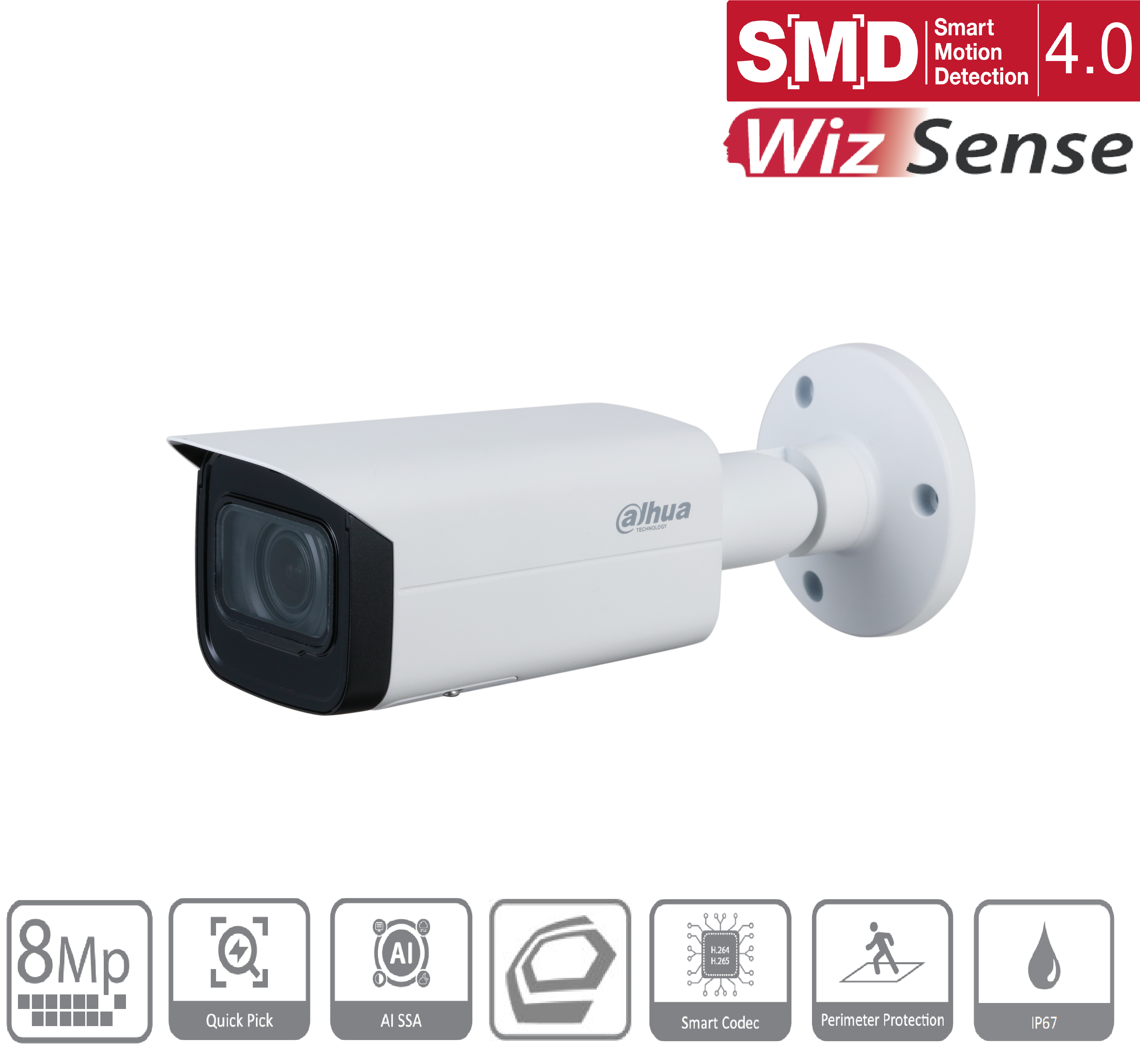 Dahua - IPC-HFW3841TP-ZAS-S2 - IP - Bullet