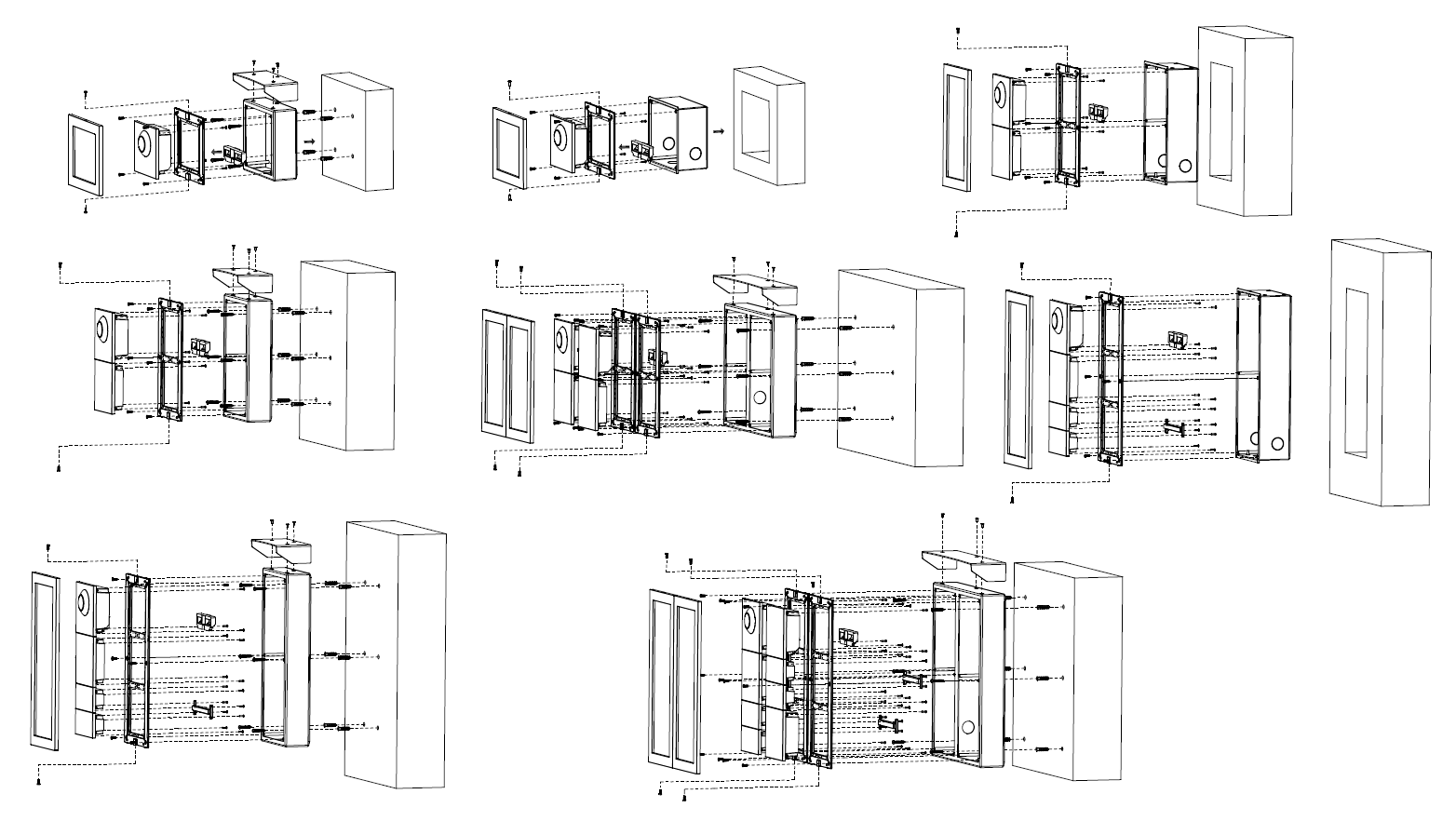 Dahua - VTO4202F-P1 - Kamera Modul 1 Knopf - Hybrid