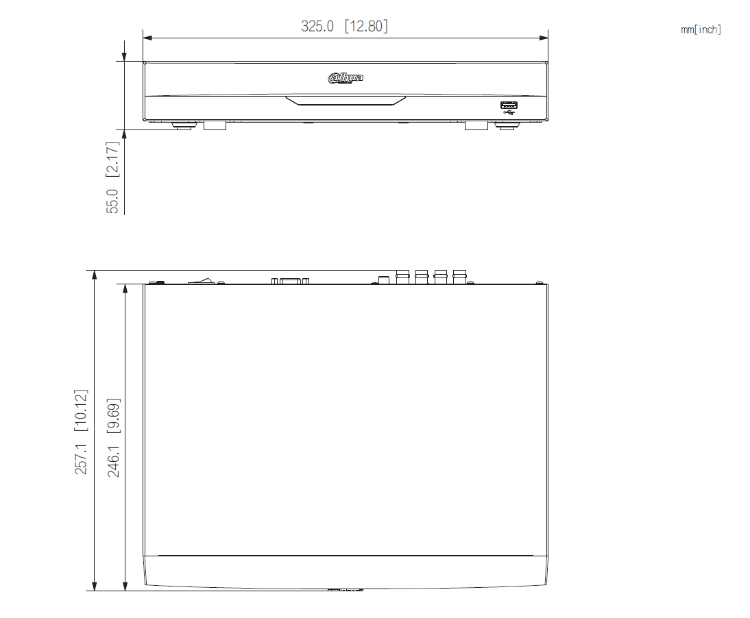Dahua - XVR5108H-4KL-I3(V2.0) - XVR - 8 Kanal - SMD