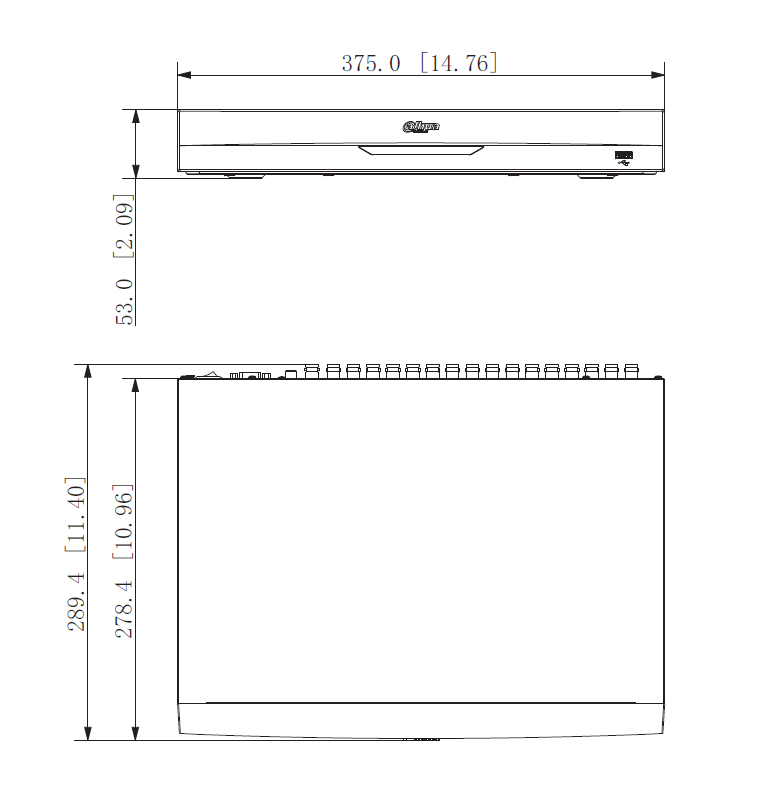 Dahua - XVR5232AN-I3(V2.0) - XVR - 32 Kanal - SMD