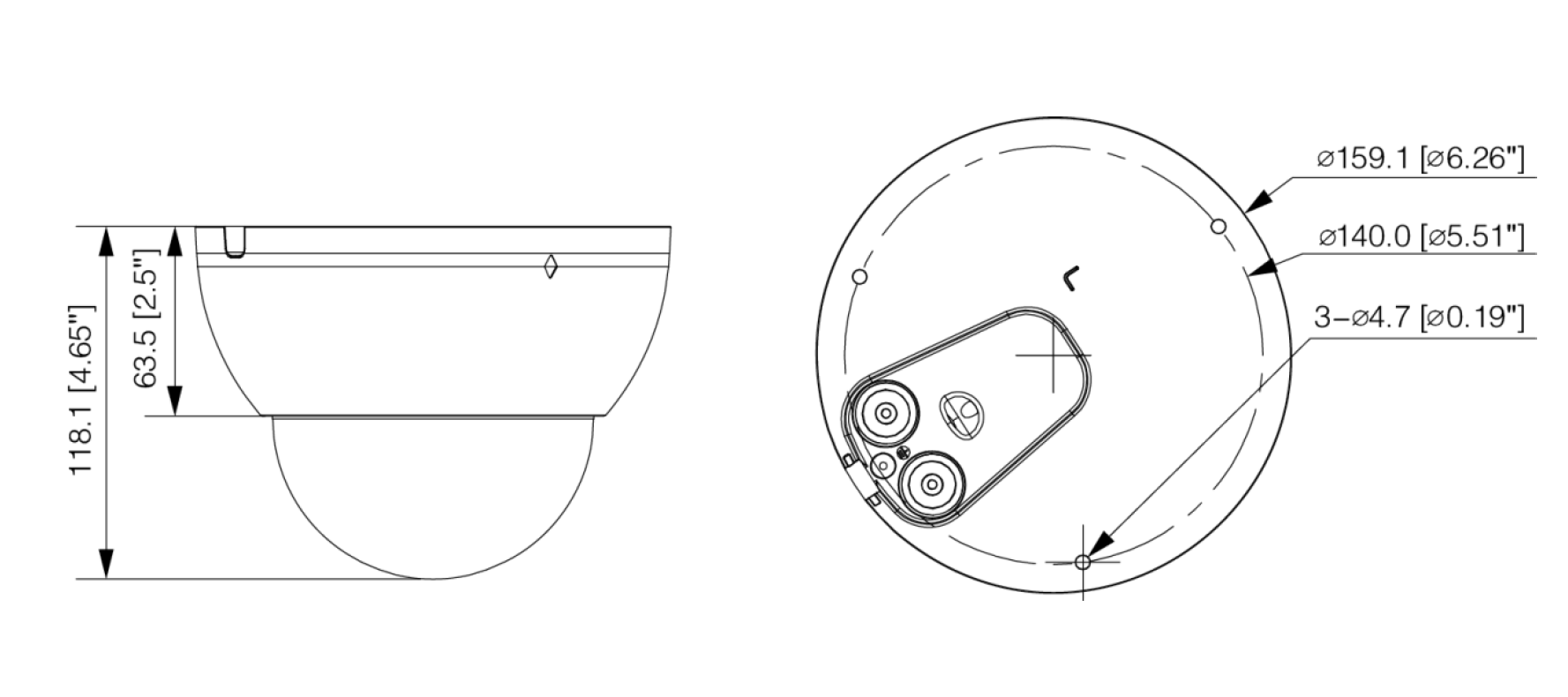 Dahua - IPC-HDBW5842EP-ZE-S3 - IP - Dome