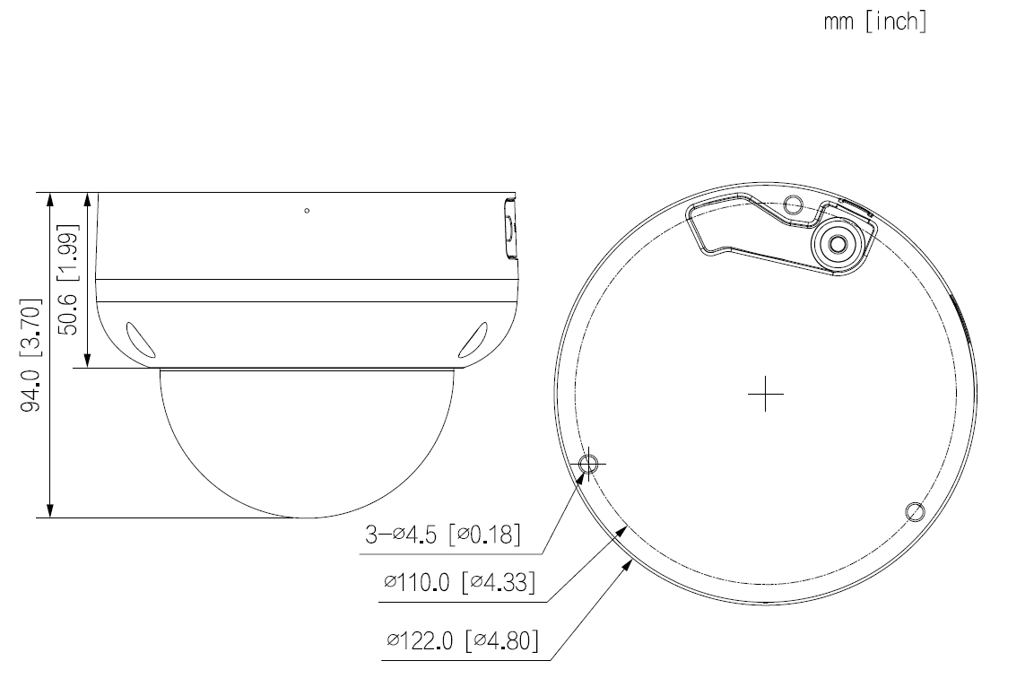 Dahua - IPC-HDBW3841RP-ZAS-S2 - IP - Dome