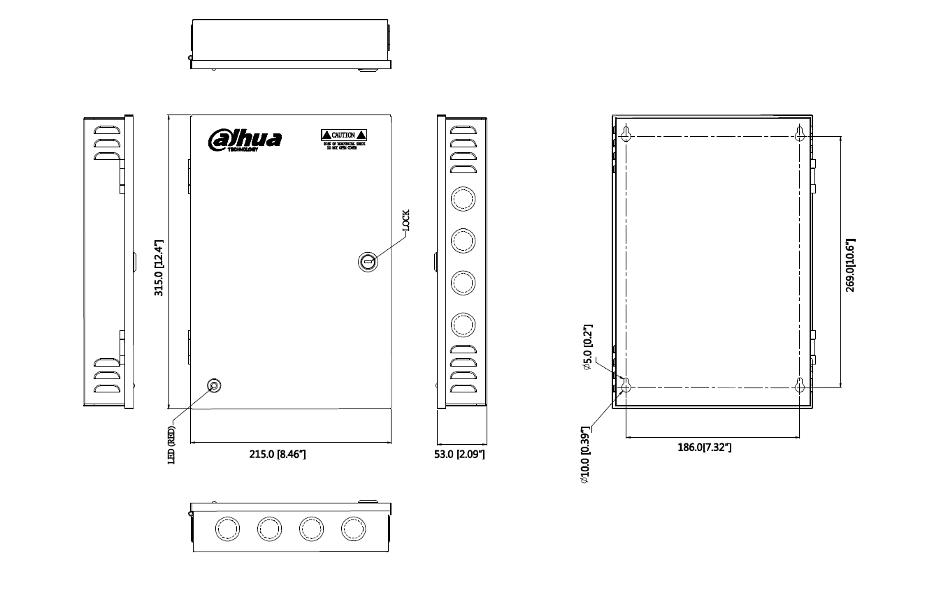 Dahua - PFM343-19CH - Zubehör - Netzteil 