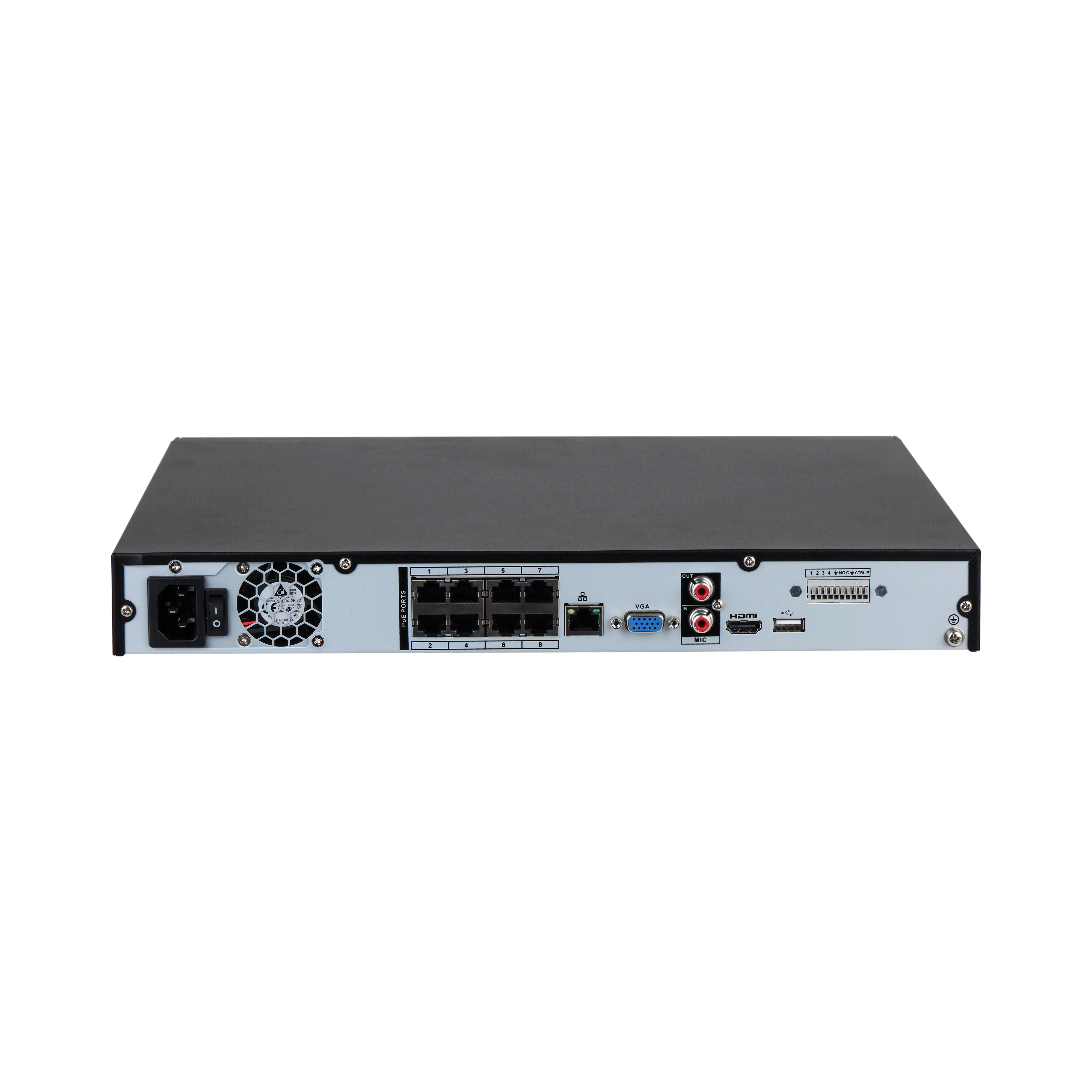 Dahua - NVR4208-8P-EI - NVR - 8 Kanal - 8 PoE
