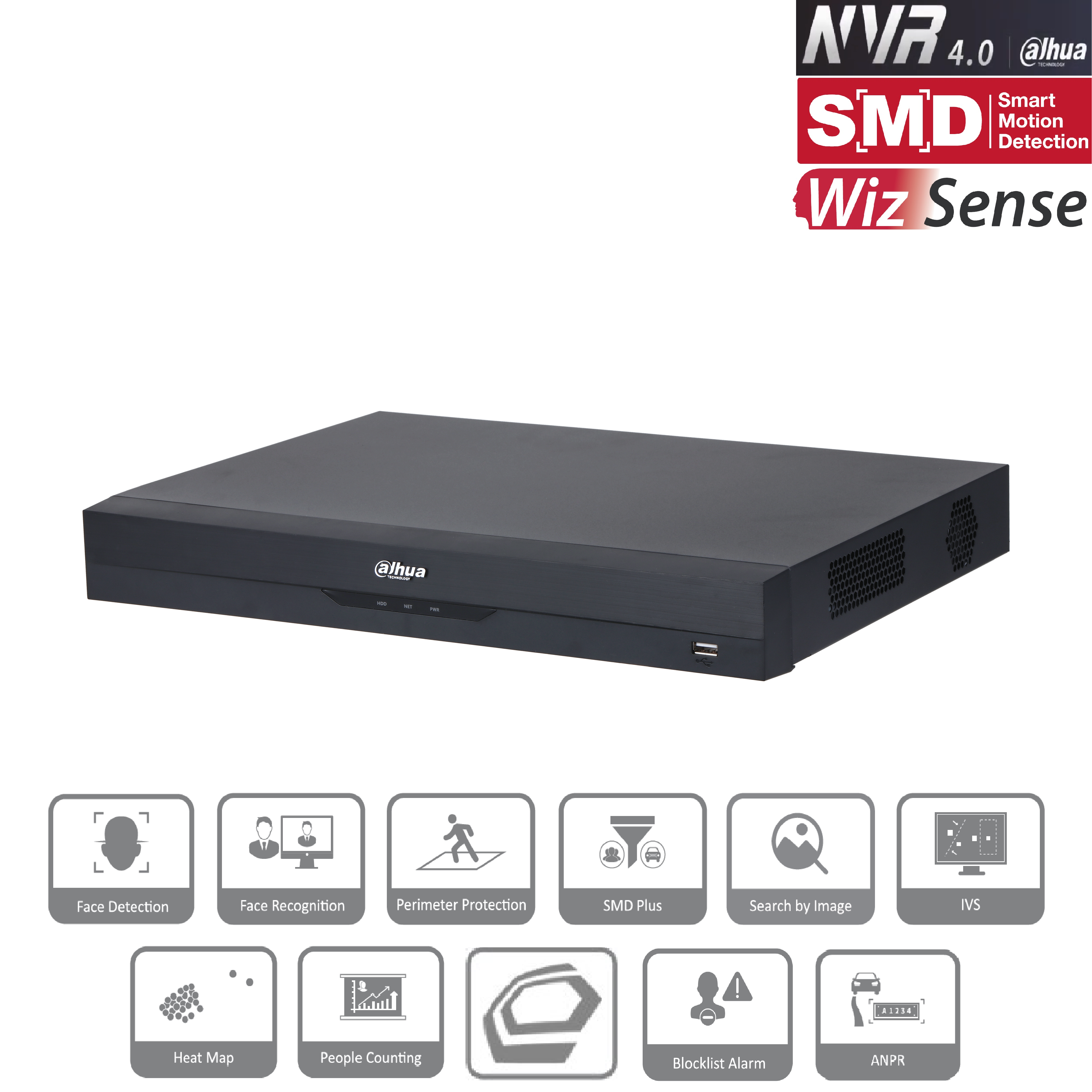 Dahua - NVR5208-EI - NVR - 8 Kanal