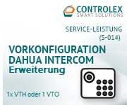 Vorkonfiguration DAHUA Intercom Erweiterung
