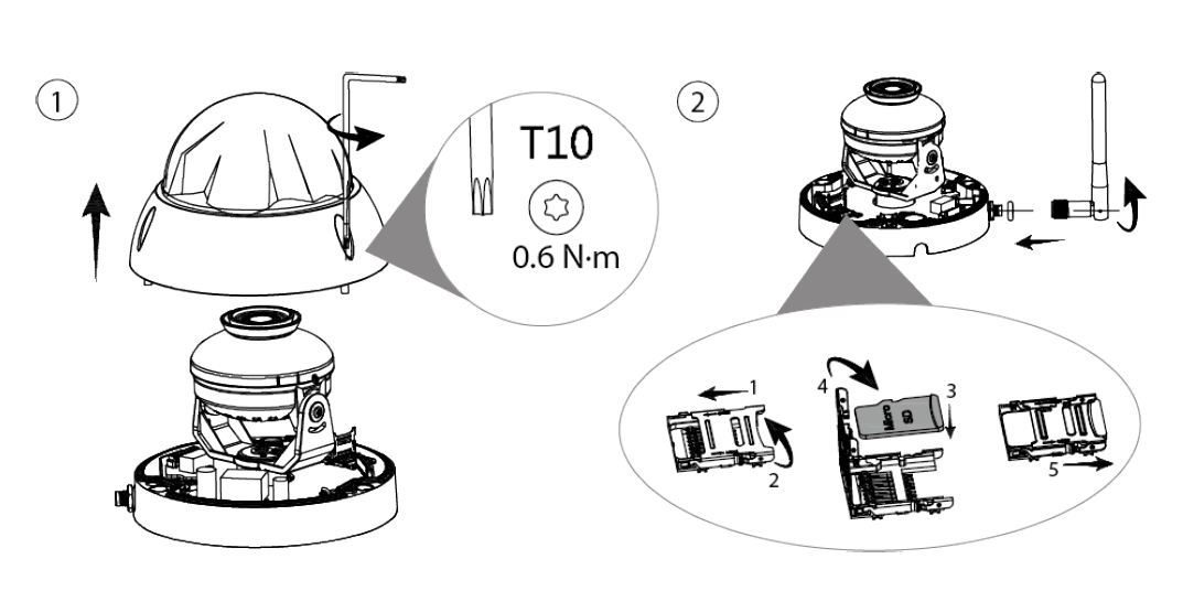 Dahua - IPC-HDBW1430DEP-SW-0280B - Wifi - Dome