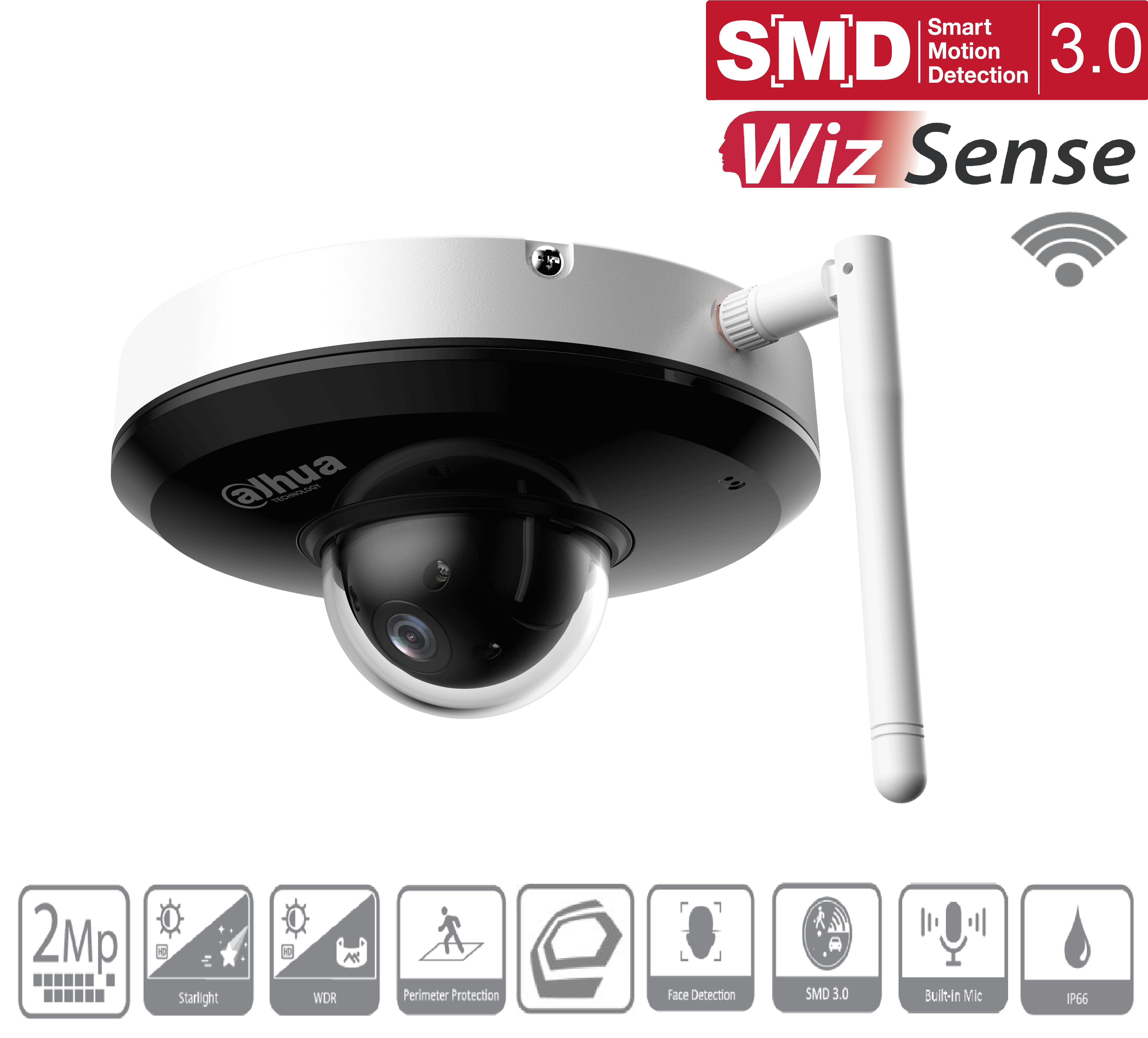 Dahua - SD1A204DB-GNY-W - IP - Wifi - PTZ