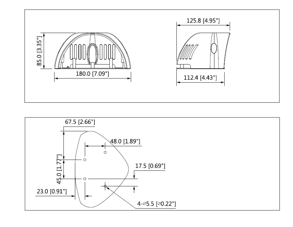 Dahua - PFA201W - Zubehör - Wandhalterung