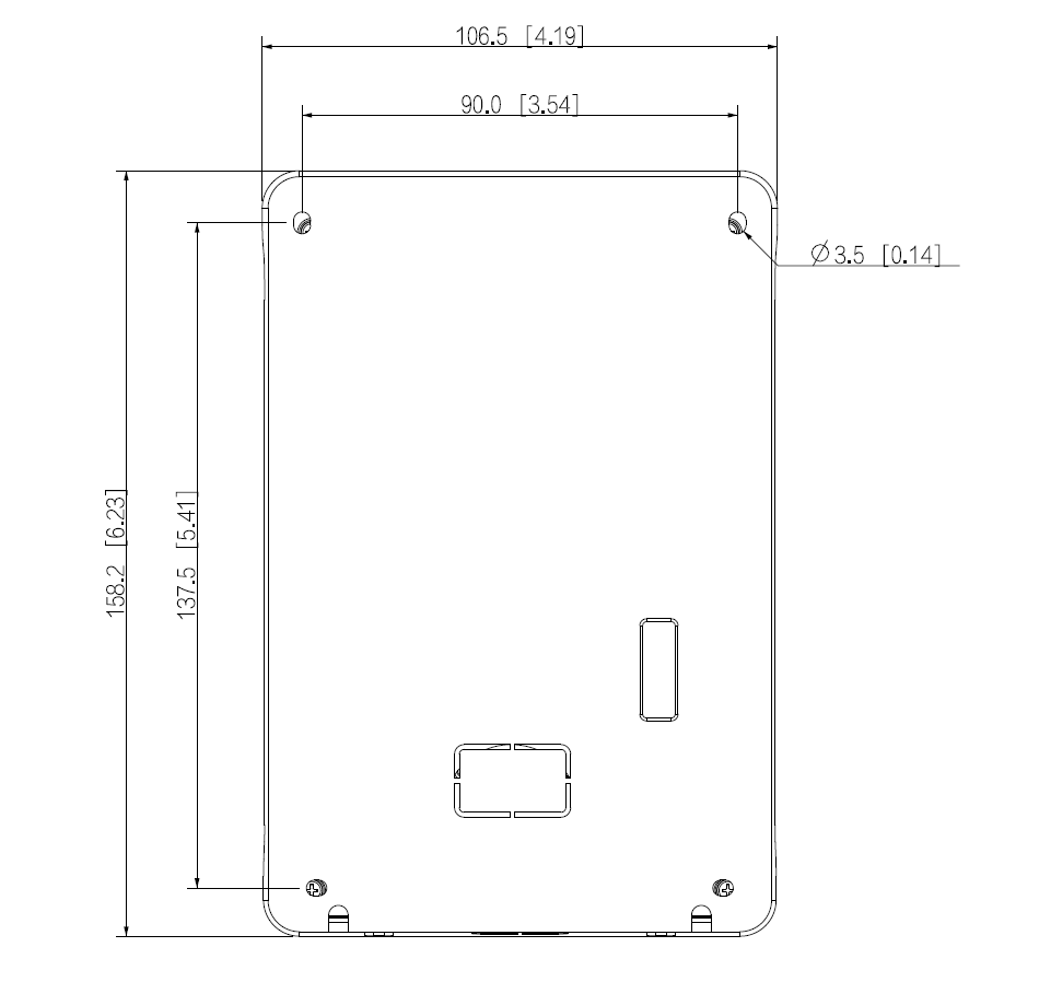 Dahua - VTM09R - Aufputz Regendach VTO2211