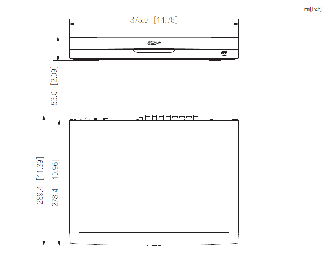 Dahua - XVR5216AN-4KL-I3(V2.0) - XVR - 16 Kanal - SMD