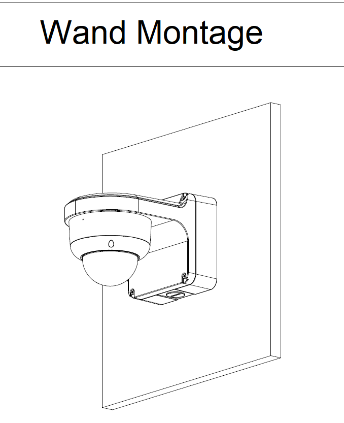 Dahua - PFB206W - Zubehör - Wandhalterung