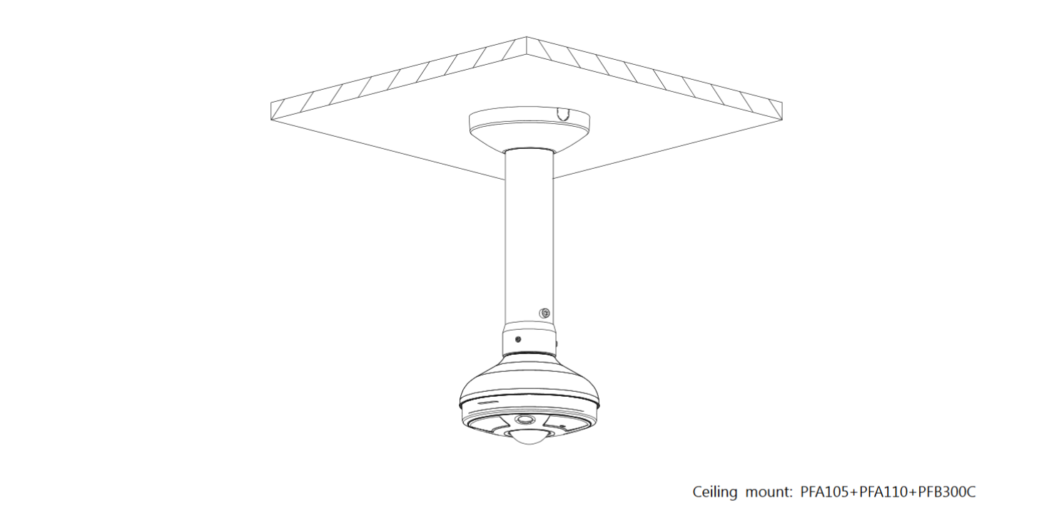 Dahua - PFA105 - Zubehör - Aufhängeadapter