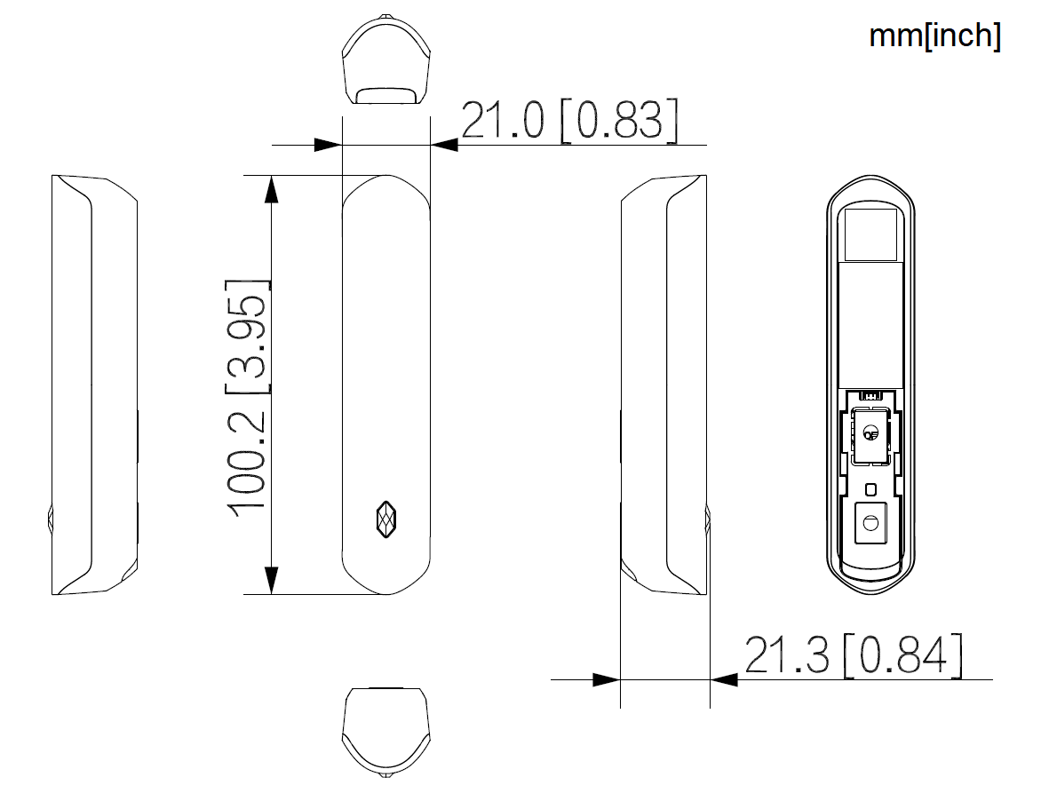 Dahua - ARD324-W2(868S) - Alarm - Türkontakt - Plus