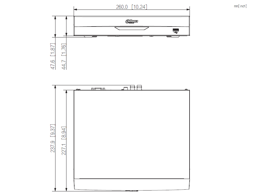 Dahua - XVR5104HS-4KL-I3(V3.0) - XVR - 4 Kanal - SMD