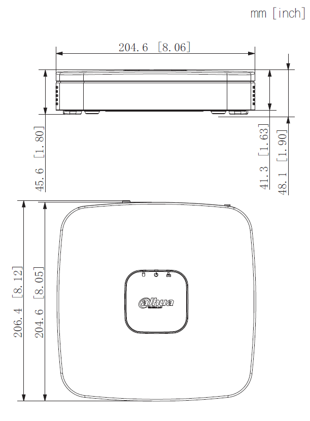Dahua - NVR4108-EI - NVR - 8 Kanal