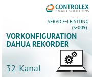 Vorkonfiguration DAHUA Rekorder - 32 Kanal