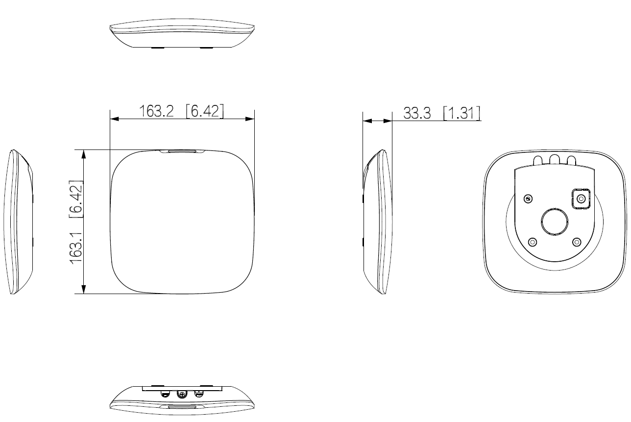 Dahua - ARC3000H-W2(868) - Alarm - Zentrale
