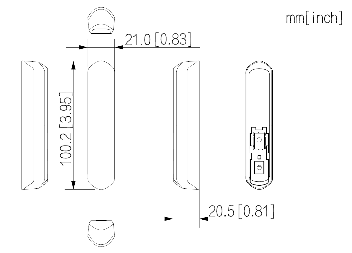Dahua - ARD323-W2(868) - Alarm - Türkontakt Lang