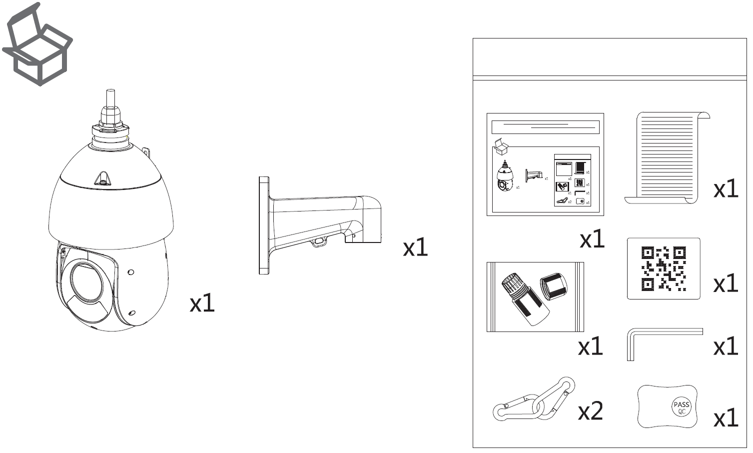 Dahua - SD4D825MB-HNR - IP - PTZ
