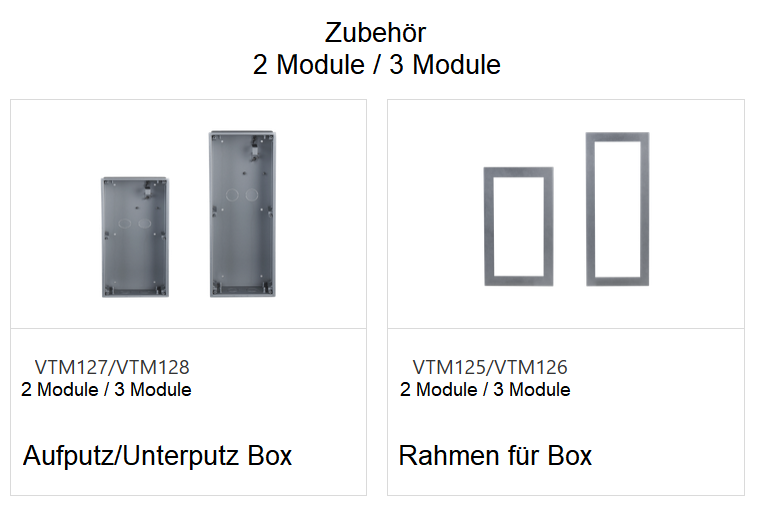 Dahua - VTO4202F-P1 - Kamera Modul 1 Knopf - Hybrid