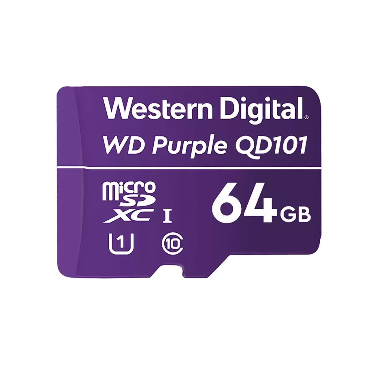 Western Digital - WDD064G1P0C - 64GB MicroSD WD Purple