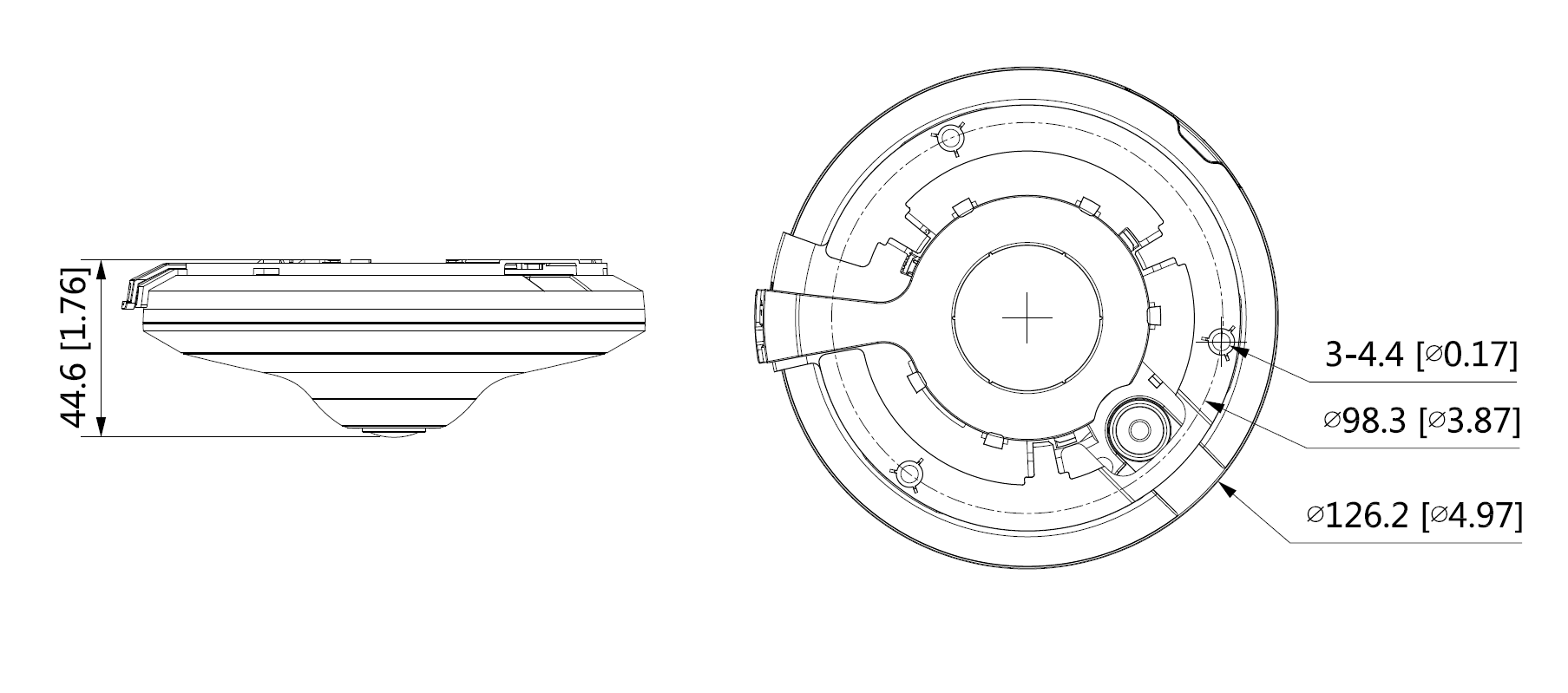 Dahua - IPC-EW5541P-AS - IP - Fisheye