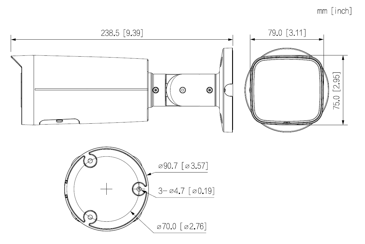 Dahua - IPC-HFW3649TP-ZAS-IL - IP - Bullet