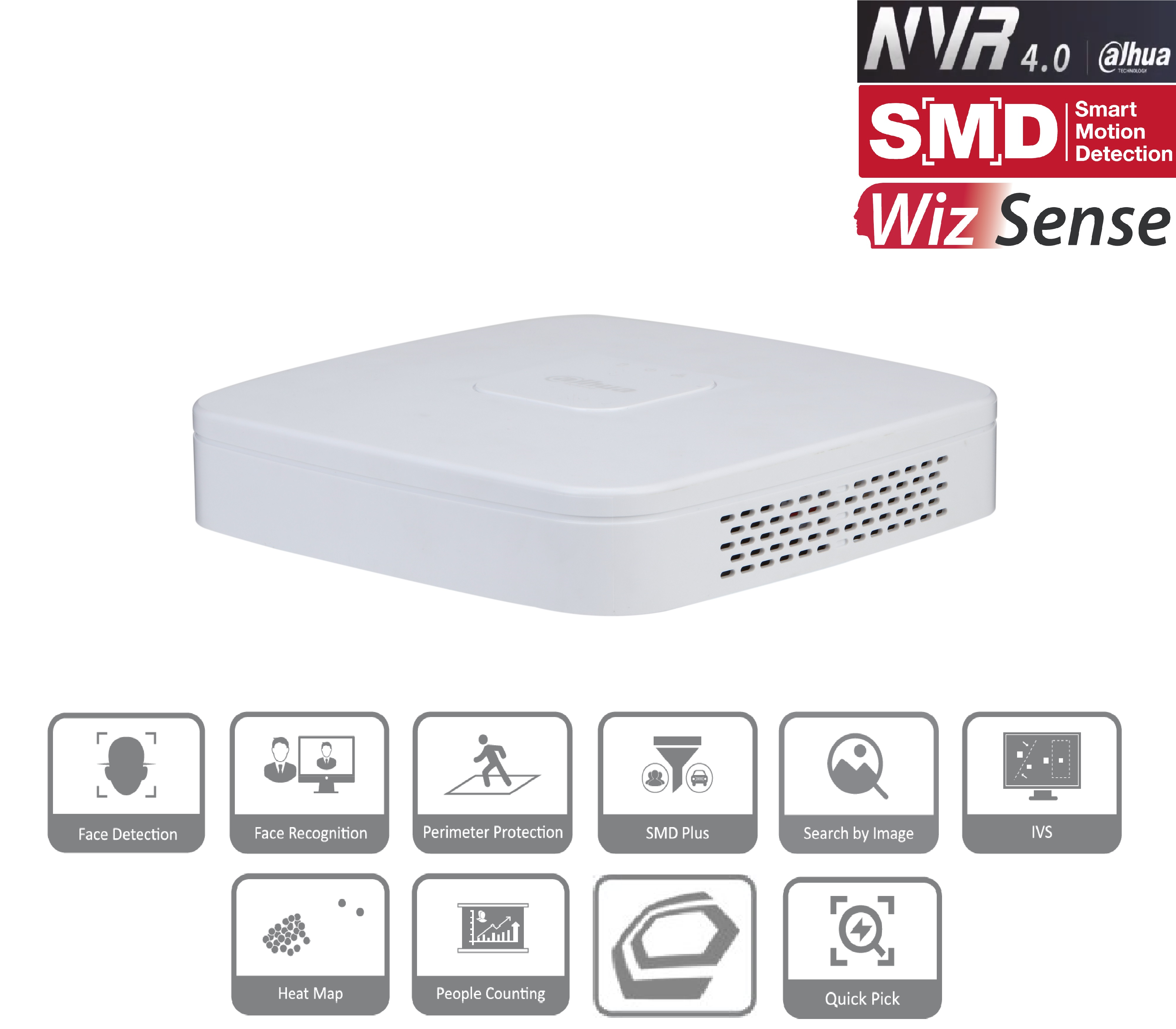 Dahua - NVR4104-EI - NVR - 4 Kanal