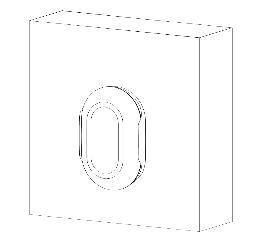 Dahua - ARD821-W2(868)-B - Alarm - Panik Knopf