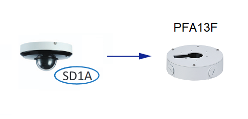 Dahua - PFA13F - Zubehör - Anschlussdose