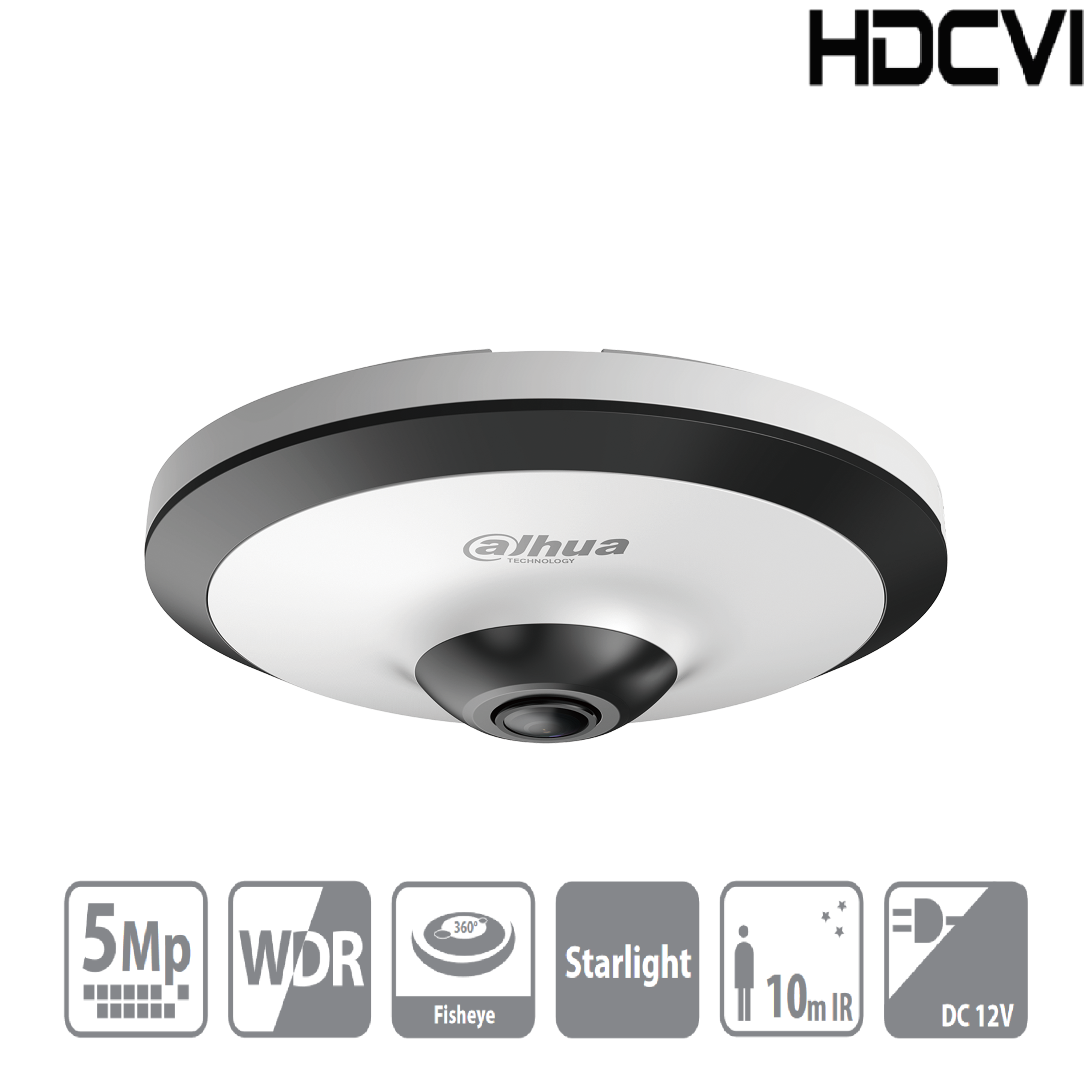 Dahua - HAC-EW2501P - HDCVI - Fisheye