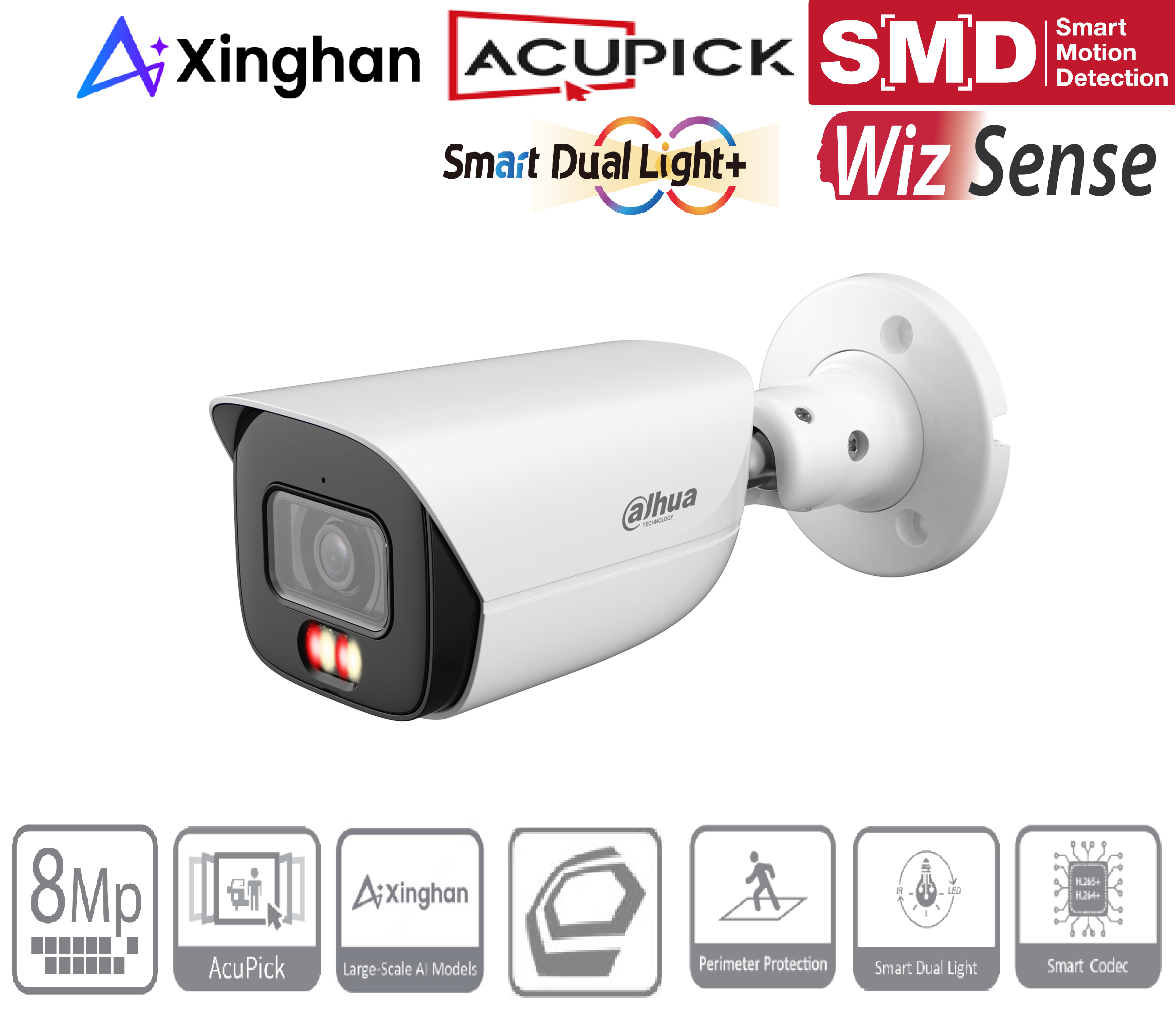 Dahua - IPC-HFW3849EP-S-IL-0280B - IP - Bullet