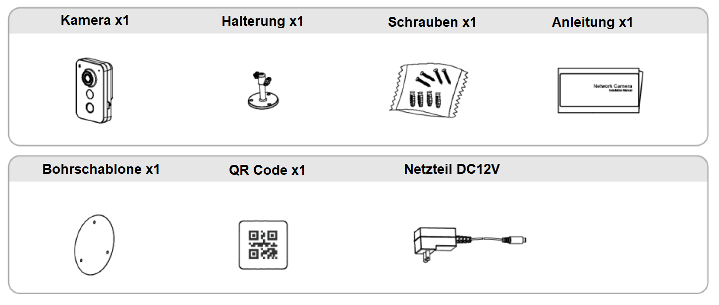 Dahua - IPC-K1430KP-STW-0280B-EUR - Wifi - Cube