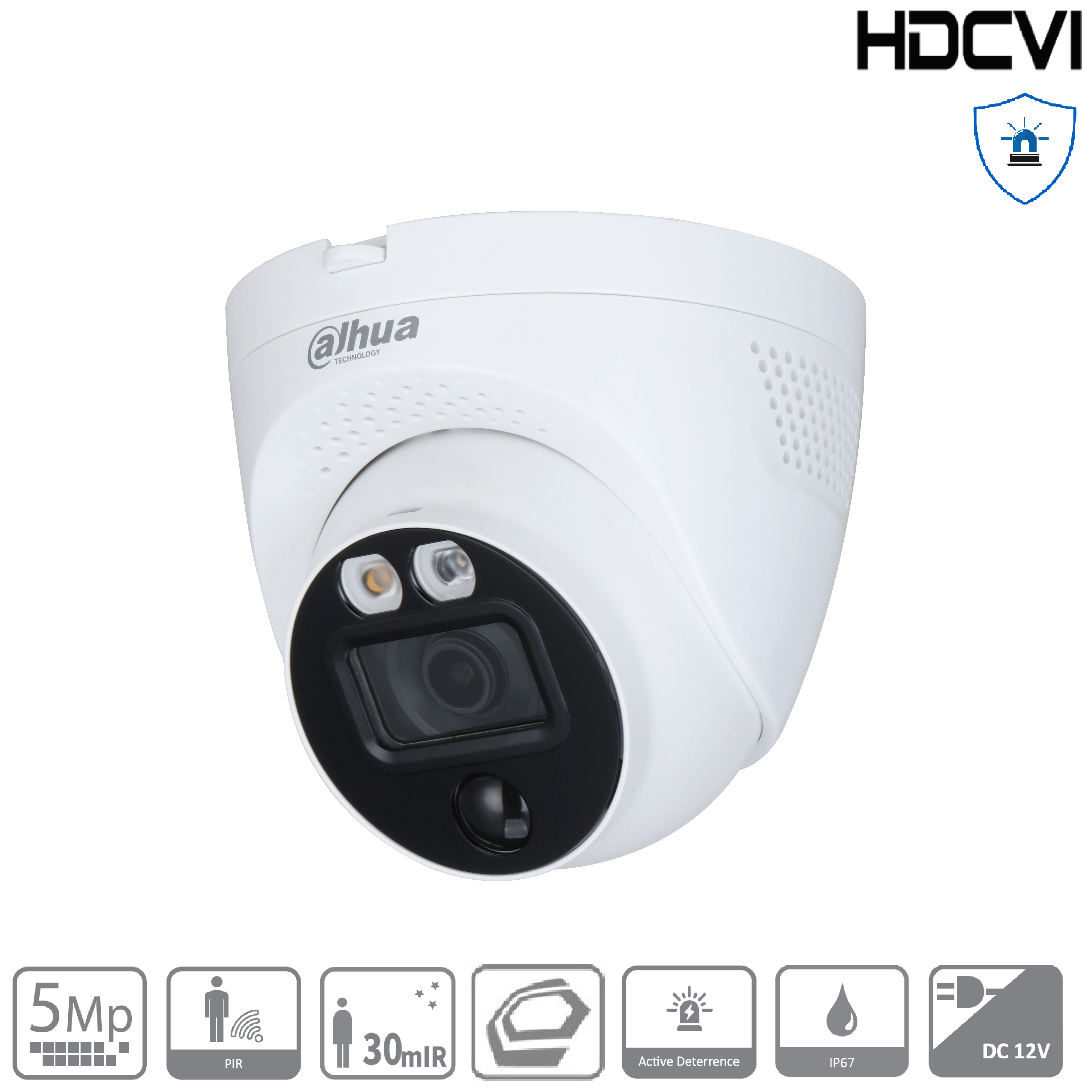 Dahua - HAC-ME1500EQP-LS-0280B-S2 - HDCVI - Eyeball