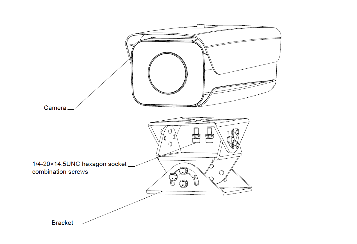 Dahua - PFA162 - Zubehör - Aufhängeadapter