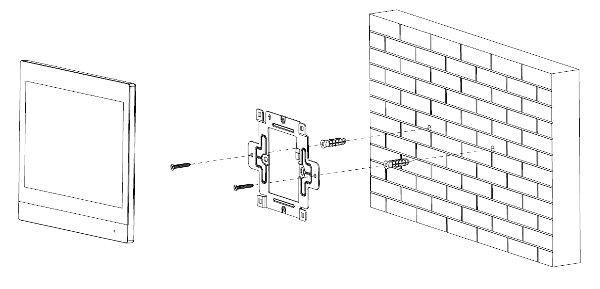 Dahua - VTH8642KMS-W - Monitor - Hybrid - Wifi - 2-Draht - Weiss