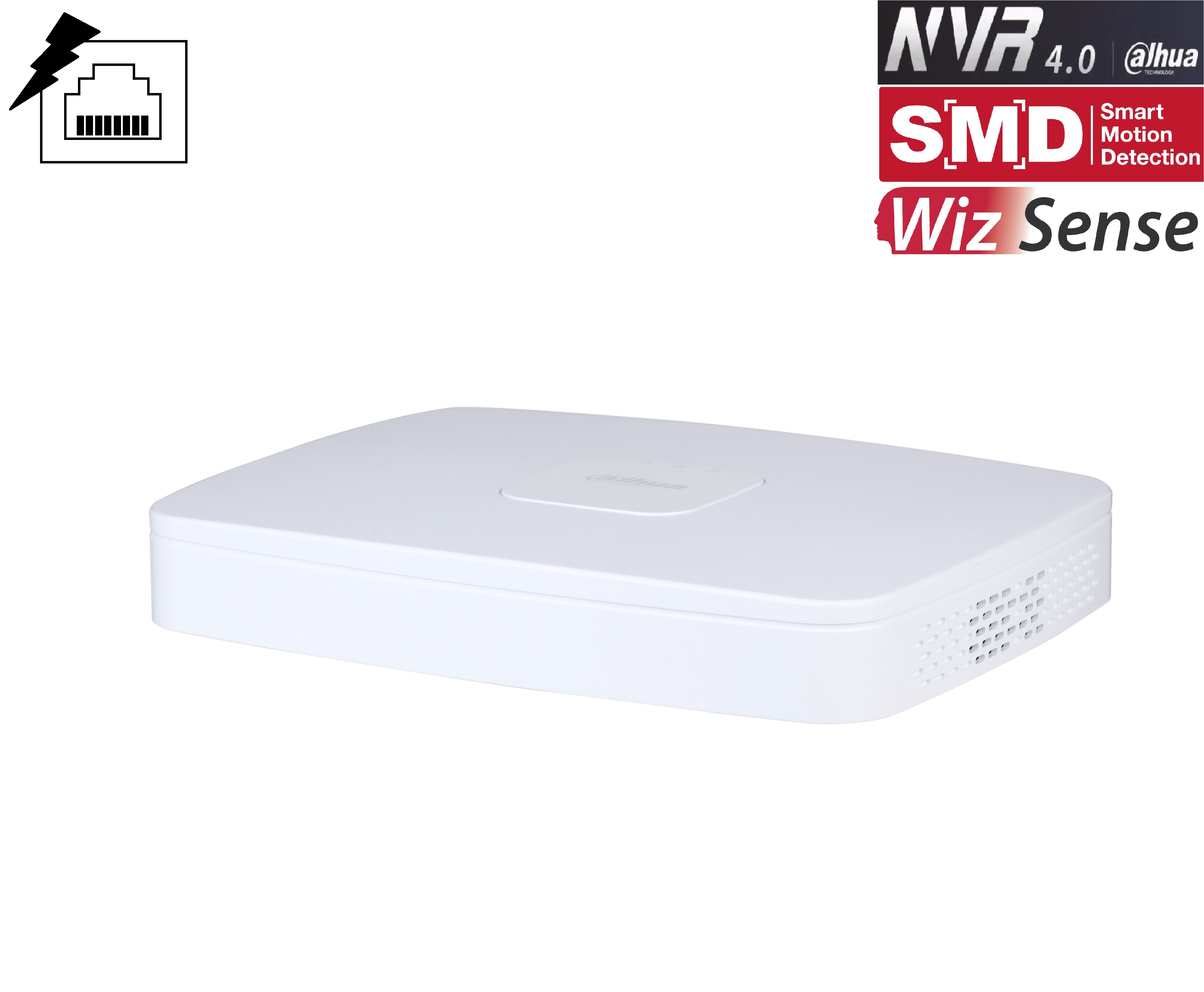 Dahua - NVR4108-8P-EI - NVR - 8 Kanal - 8 PoE