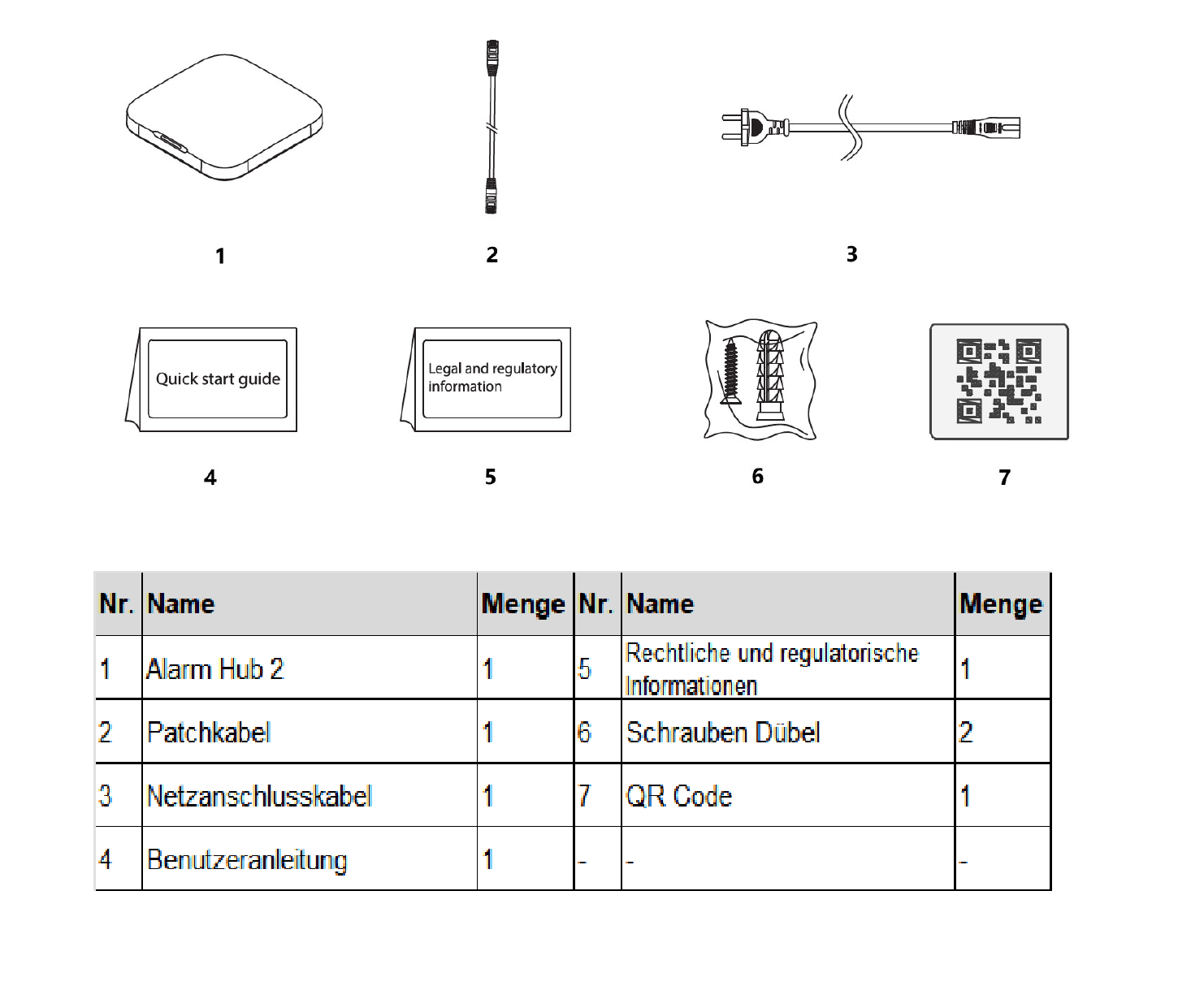 Dahua - ARC3800H-W2(868) - Alarm - Zentrale