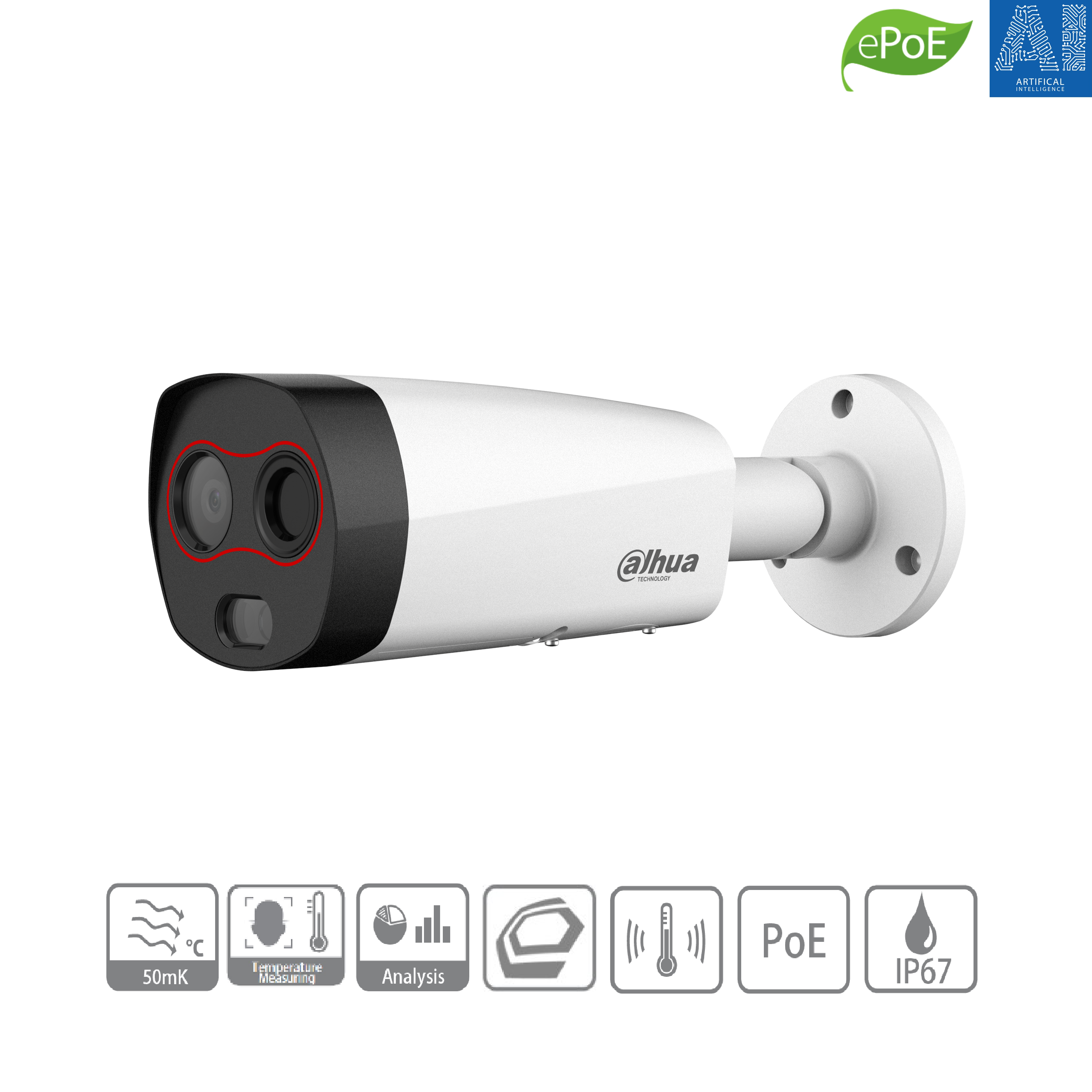 Dahua - Set - Körpertemperatur Messverfahren Economic