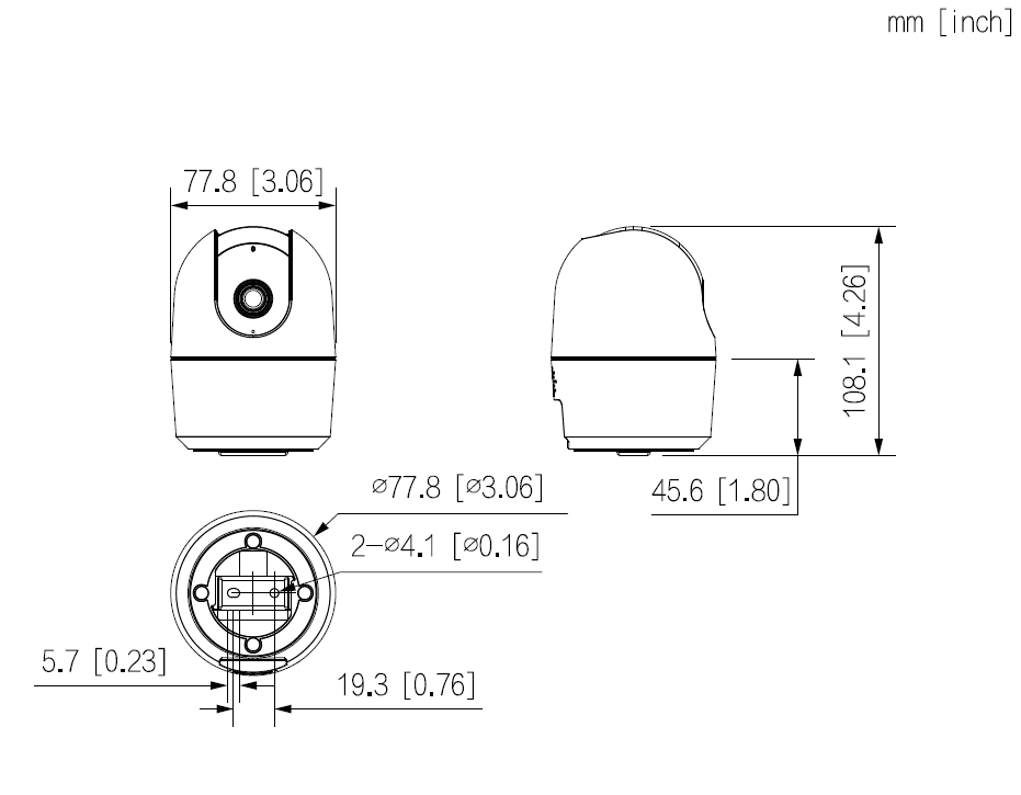 Dahua - IPC-H5AP-0360B-EUR - Wifi - PT