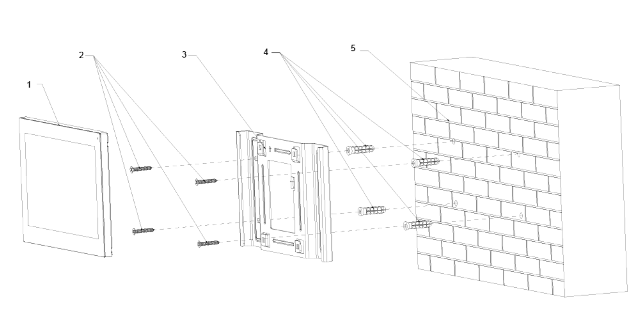 Dahua - VTH5341G-W - Monitor - PoE - Wifi