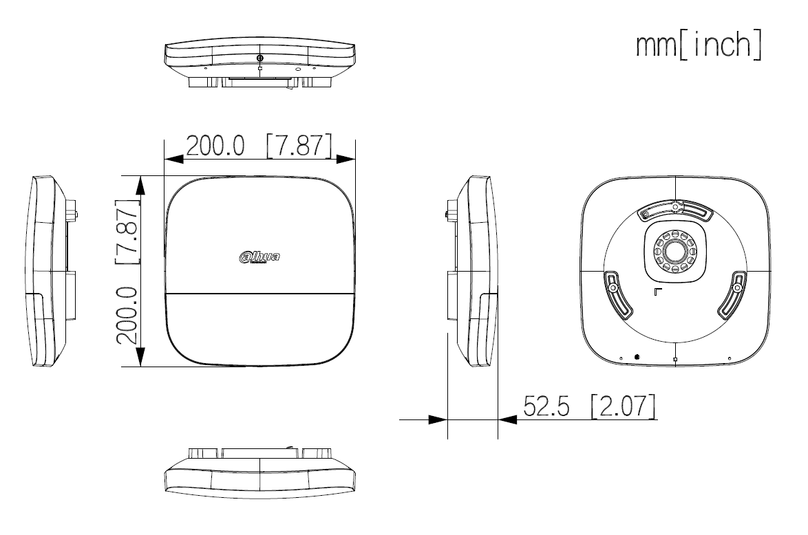 Dahua - ARA13-W2(868) - Alarm - Sirene Außen Rotlicht