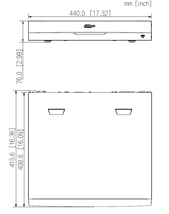 Dahua - NVR5416-16P-EI - NVR- 16 Kanal - 16 PoE