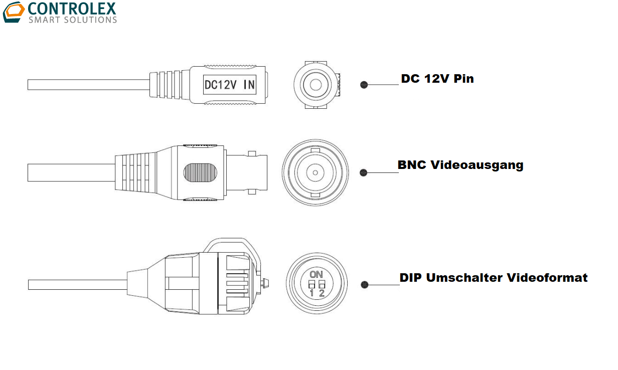 Dahua - HAC-HDW2241TP-Z-A-S2-DIP - HDCVI - Eyeball