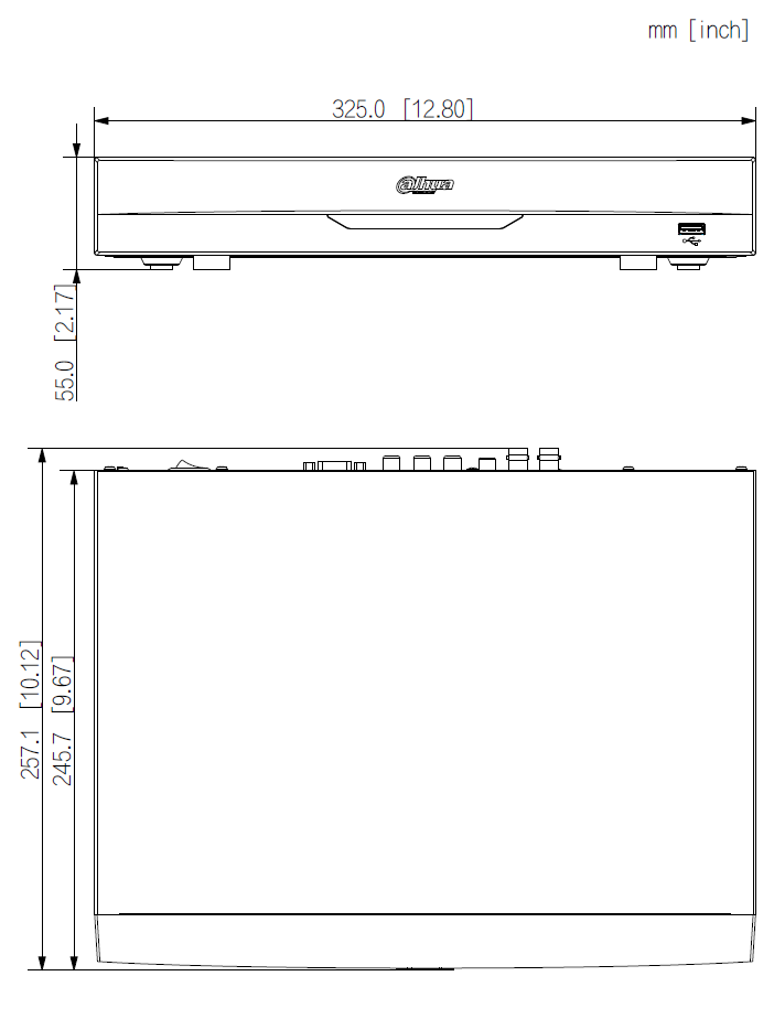 Dahua - XVR5104HE-4KL-I3(V3.0) - XVR - 4 Kanal - Alarm